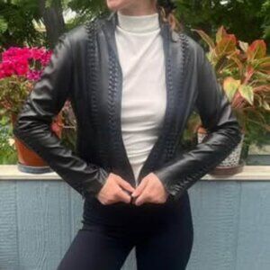 Bella Pelle Streetwear Black Leather Jacket